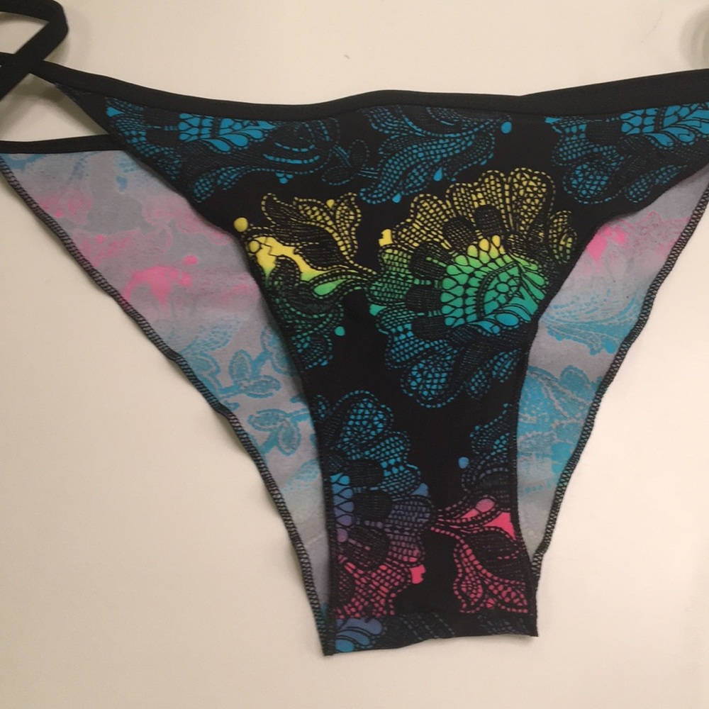 NEW OCEAN CORE BRAZILIAN TIE SIDE BIKINI BOTTOMS